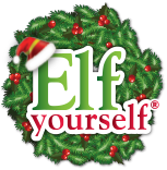 Free "Elf Yourself" ~ Only available during the Christmas Season (you can sign up for notification when site is active) Elf-logo